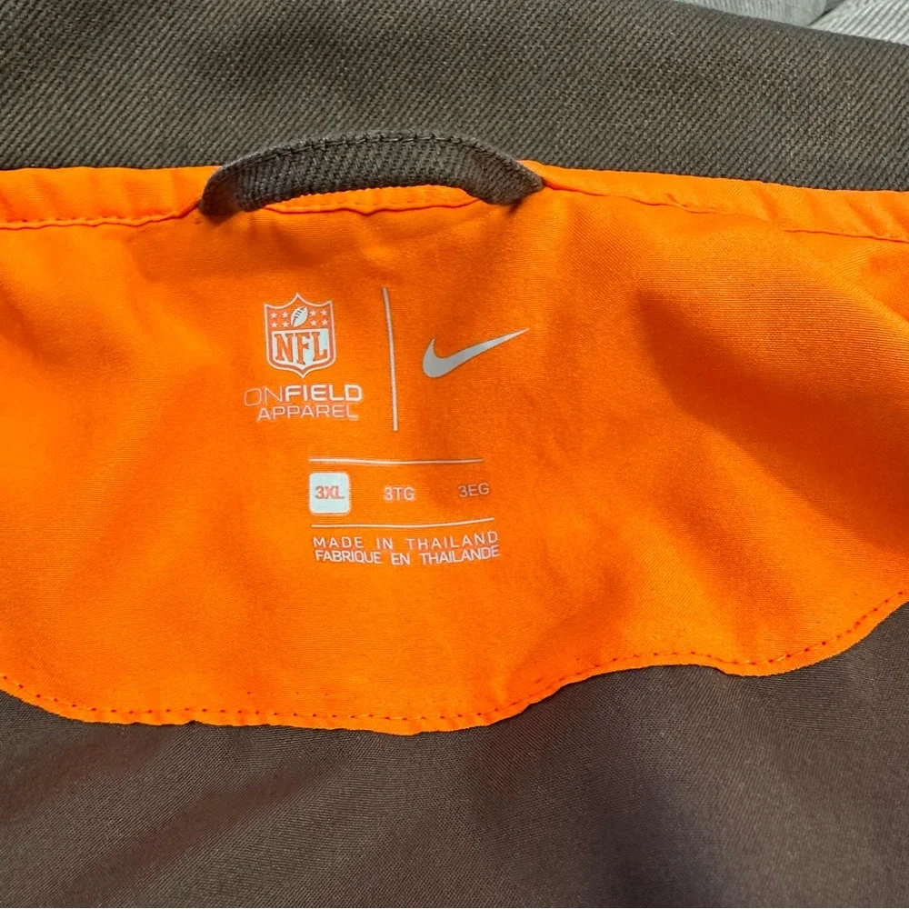 Nike NFL On field New England Patriots Military Support Coat - Swoosh Logo 3XL - Picture 9 of 16